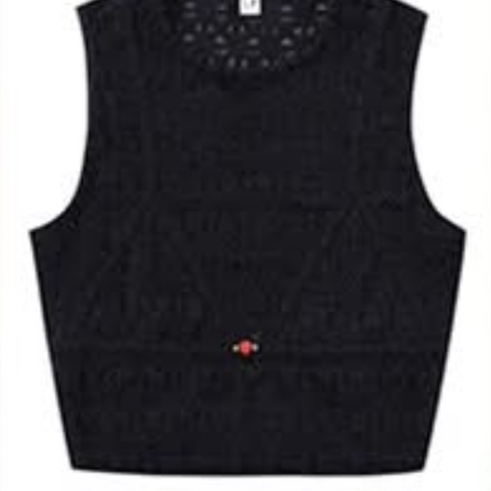 Fashion Brand Company Black Crop Top
